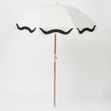 Sunny Life Luxe Beach Umbrella Casa Marbella Vintage Black