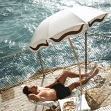 Sunny Life Luxe Beach Umbrella Casa Marbella Vintage Black