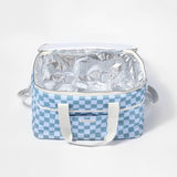 Sunny Life Blue Color Canvas Cooler Bag Jardin Ocean