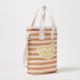 Sunny Life Orange Color Den Studio Print Light Cooler Drinks Bag Utopia Melon