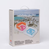 Sunny Life Multicolor Inflatable Lilo Chair Flash Back