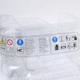Sunny Life Transparent Color Inflatable Glitter Lilo Chair