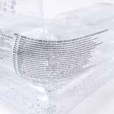Sunny Life Transparent Color Inflatable Glitter Lilo Chair
