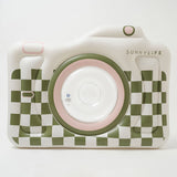 Sunny Life Olive Color Inflatable Luxe Lie-On Float Camera