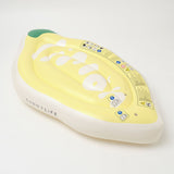 Sunny Life Yellow Color Inflatable Luxe Lie-On Float Limon