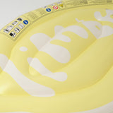 Sunny Life Yellow Color Inflatable Luxe Lie-On Float Limon
