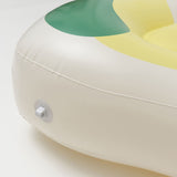 Sunny Life Yellow Color Inflatable Luxe Lie-On Float Limon