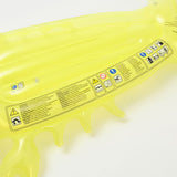 Sunny Life Yellow Color Inflatable Luxe Lie-On Float Sonny The Sea Creature