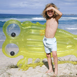 Sunny Life Yellow Color Inflatable Luxe Lie-On Float Sonny The Sea Creature