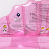 Sunny Life Pink Color Inflatable Luxe Pool Ring Shell Bubblegum