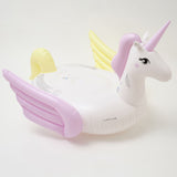 Sunny Life Pastel Color Inflatable Unicorn Luxe Ride-On Float