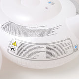 Sunny Life White Color Inflatable Luxe Ride-On Float Swan