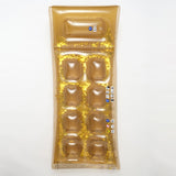 Sunny Life Gold Color Inflatable Retro Lie-On Disco