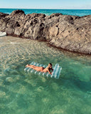 Sunny Life Transparent Inflatable Glitter Lilo Float Tube