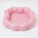 Sunny Life Pink Color Inflatable Backyard Pool Ocean Treasure Rose