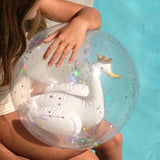 3D Inflatable Beach Ball Princess Swan Multi