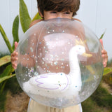 3D Inflatable Beach Ball Princess Swan Multi