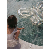 Kids Butterfly Lie-On Float Cotton Candy Glitter