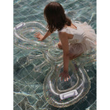 Kids Butterfly Lie-On Float Cotton Candy Glitter