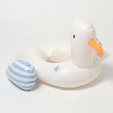 Kids Tube Pool Ring Sid the Seagull Blue Stripe