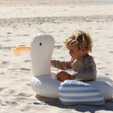 Kids Tube Pool Ring Sid the Seagull Blue Stripe