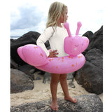 Kids Tube Pool Ring Cotton Candy Cherry