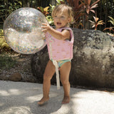Kids Swim Vest 1-2 Cotton Candy Cherry