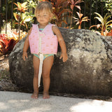 Kids Swim Vest 1-2 Cotton Candy Cherry