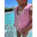 Kids Swim Vest 3-6 Cotton Candy Cherry