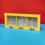 Save Spend Share Piggybank - Yellow
