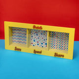 Save Spend Share Piggybank - Yellow