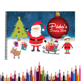 Santa Workshop Sketch Book