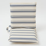 The Resort Lean Back Beach Chair Coastal Blue