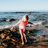 Melody the Mermaid Swim Vest 2-3 Neon Strawberry
