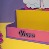 Two Slot Stationery Holder - Girl
