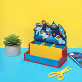 Three Slot Stationery Holder - Boy