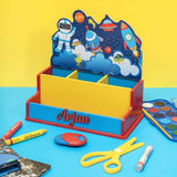 Three Slot Stationery Holder - Boy