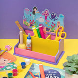 Three Slot Stationery Holder - Girl