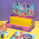 Three Slot Stationery Holder - Girl
