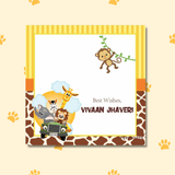 Gift Tag - Safari Animals