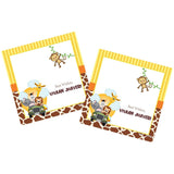 Gift Tag - Safari Animals