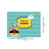 Personalised Gift Notecard - Sailor