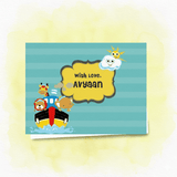 Personalised Gift Notecard - Sailor