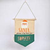 Wall Hanging - Santa Stop Sign