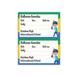 School Book Labels - Cricket