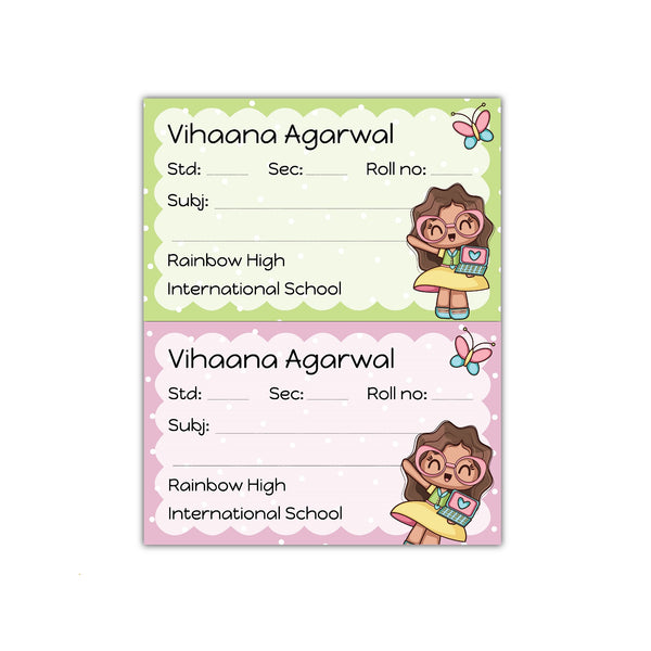 Personalized School Book Labels for Students | Easily Customize Your ...