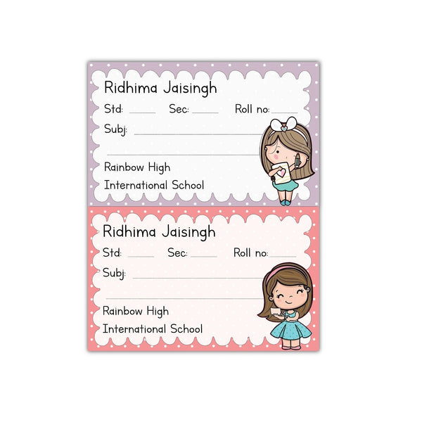 Personalized School Book Labels for Students | Easily Customize Your ...