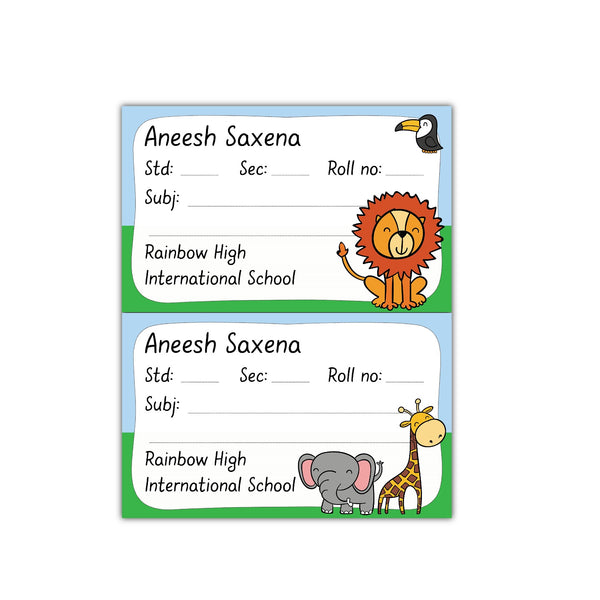 Personalized School Book Labels for Students | Easily Customize Your ...