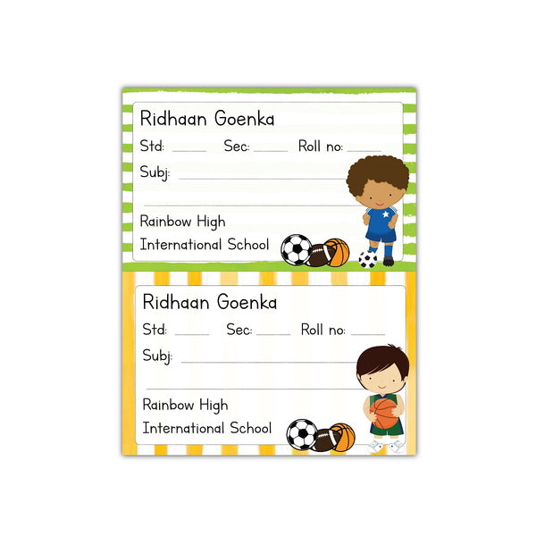 Personalized School Book Labels for Students | Easily Customize Your ...