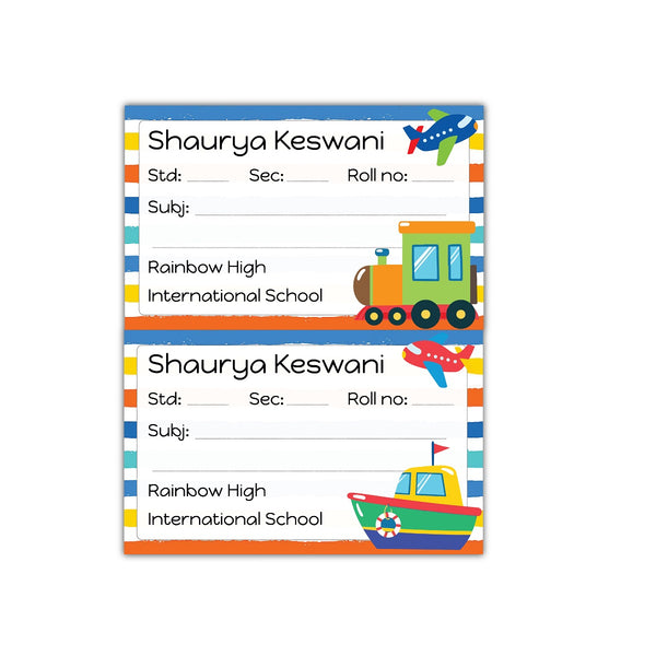 Personalized School Book Labels for Students | Easily Customize Your ...